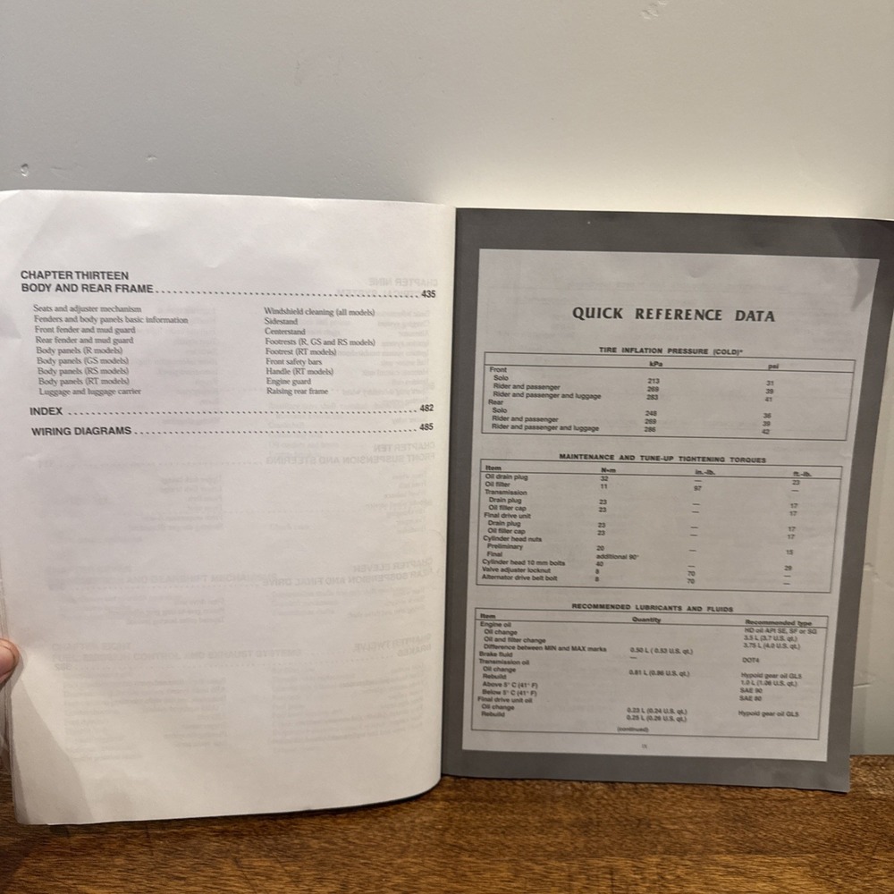 BMW OEM Factory Manual Book‎ R850 R1100 Riders Manual US Model 1993-1998 Clymer - Picture 9 of 10